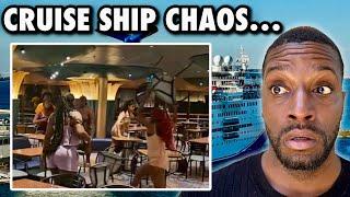 CRUISE NEWS Massive Brawl On Carnival Ship With Chairs Being Thrown