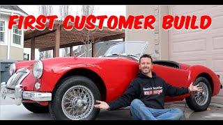 Electric MGA - 1st Customer Build for the Electric Supercar Garage