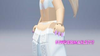 ROBLOX ADDED FINGERNAILS…