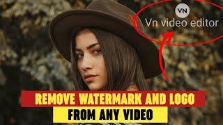 How To Remove Watermark & Logo From Any Video  Video Se Watermark Kaise Hataye