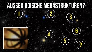 Wissenschaftler haben 7 Sterne entdeckt die Anzeichen für außerirdische Zivilisationen zeigen