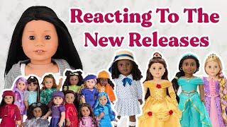 Reacting To American Girls August 2023 New Releases- Disney Dolls Birthstone & Claudie Wells