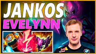 JANKOS EVELYNN JUNGLE GAMEPLAYSEASON 12 LEAGUE OF LEGENDS