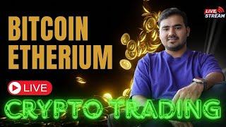 Crypto Live Trading  8 July  @thetraderoomsss #bitcoin #ethereum #cryptotrading