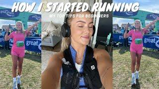 HOW TO START RUNNING  How I ran a half marathon  Tips for beginners  Running motivation