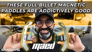 The BEST magnetic paddles for your BMW - Full Billet MAED Shift Paddles - DIY Install Tutorial