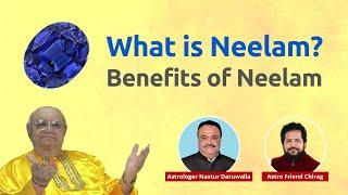 What is Blue Sapphire? Neelam Gemstone  Benefits of Neelam Gemstone  Indian Astrology