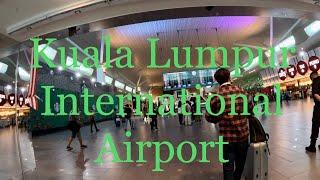 Kuala Lumpur International Airport Walk Video