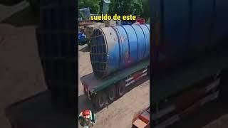 Pobre camionero este mes no va tener sueldo #trucks #trailers #camioneros #camiones #camion