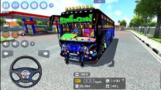 BUS SIMULATOR INDONESIA  DRIVING THE KERALA BUS MOD GAME PLAY VIDEOS