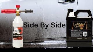 Snow Foam Lance Test  McKees 37 Sio2 Auto Wash