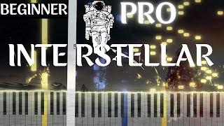 Interstellar Piano Tutorial  10 Level  Interstellar Main Theme by Hans Zimmer