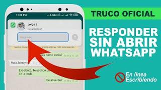 Truco OFICIAL de WhatsApp para RESPONDER sin estar en línea ni escribiendo