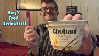 Review Chobani Non-Fat Vanilla Blended Greek Yogurt