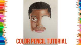 Creating a Color Pencil Sketch.Step-by-Step guide forBeginners. color pencil tutorial for beginner.