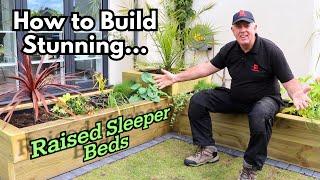 Transform Your Garden With Smart Raised Sleeper Beds