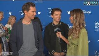 Tom Holland and Benedict Cumberbatch Talk Avengers Infinity War