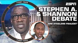 Stephen A.‘s NOT calling Steelers FRAUDS + Are Chiefs’ three-peat chances in jeopardy?  First Take