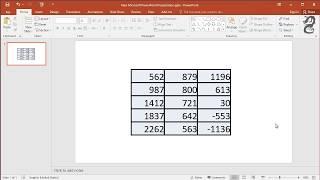 How to copy table from excel to powerpoint