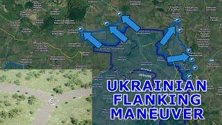 Ukrainian Flanking Maneuver Cover Another 100SQKM  Ukrainian Kursk Offensive New Stage