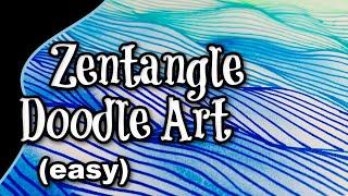 Zentangle Doodle Art Easy - Doodle Art for Beginners