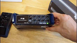 Zoom F8F8n Multi-Track Field Recorder UnboxingTest