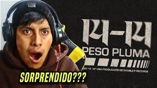 REACCIÓN a 14 14 - Peso Pluma   Vídeo Lyric 