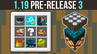 Minecraft 1.19 Pre-Release 3 More New Sculk Vibration Events