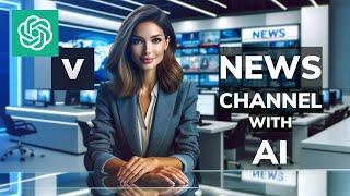 How To Create An AI News Channel With ChatGPT and VEED AI Avatars