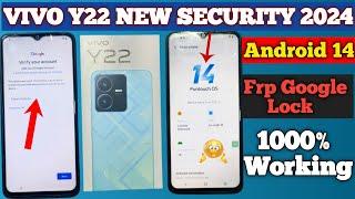 Vivo Y22 Y22S Frp Google Lock New Security Updatebypass Without Pc Android 14