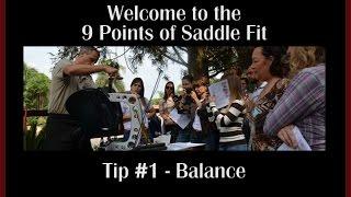 Saddle Fit Tip 1 - Balance - Sponsored by Saddlefit 4 Life®