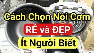 Bí Kíp Chọn Nồi Cơm Nhật bãi ĐẸP và RẺ  Zojirushi NP-NE10  0985851342