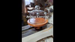 Wood Turning - Raised Dessert Plate with done