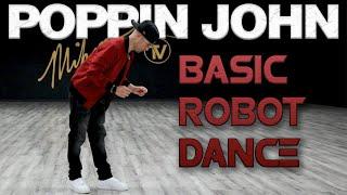 Basic Robot Dance Dance Moves Tutorials Poppin John  MihranTV@MIHRANKSTUDIOS