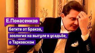 Е. Понасенков бегите от браков о Тарковском зоология на выгуле в усадьбе восторг