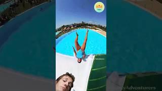 Waterslide Fail  #fails #failure #viral