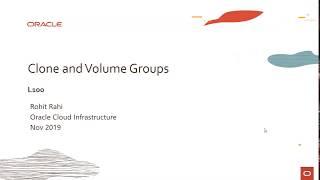 Block Volume Level 100 - Part 5 Clone and Volume Groups