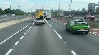 A2 to M25 through the Dartford Tunnel 3rd May 2023