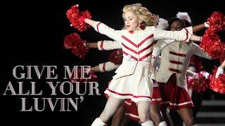 Madonna - Give Me All Your Luvin Live from Miami Florida - The MDNA Tour  HD