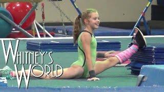 Gymnastics in a Leg Cast  Castnastics  Whitney