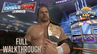 Triple Hs Road to Wrestlemania WWE Smackdown vs Raw 2009 Full Walkthrough PS3 1080p