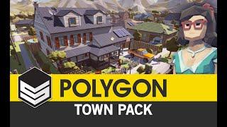 POLYGON Town Pack - Trailer 3D Low Poly Art for Games by #SyntyStudios