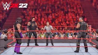 WWE 2K22 Phantom Mask Undertaker vs. Boneyard Undertaker vs. Ministry Of Darkness Undertaker