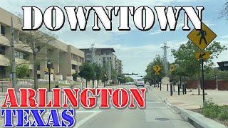 Arlington - Texas - 4K Downtown Drive
