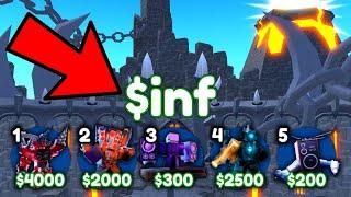 INFINITE MONEY vs ENDLESS MODE Toilet Tower Defense