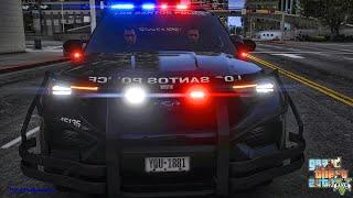 Playing GTA 5 As A POLICE OFFICER Gang Unit Patrol GTA 5 Lspdfr Mod Live