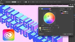 Creating and Using Multicolor Fonts in Illustrator CC 2018  Adobe Creative Cloud