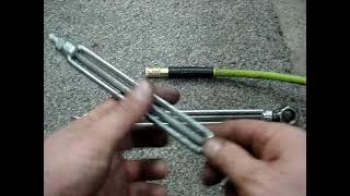 DIY ClampTite Wire Clamping Clone Using Turnbuckles