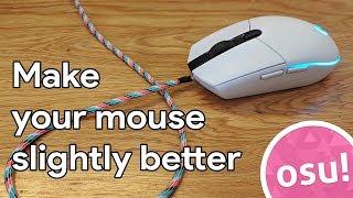 How to make your mouse even better for osu and other games