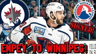 Winnipeg Jets Sign Tyson Empey to AHL Contract Jets Fan Reaction